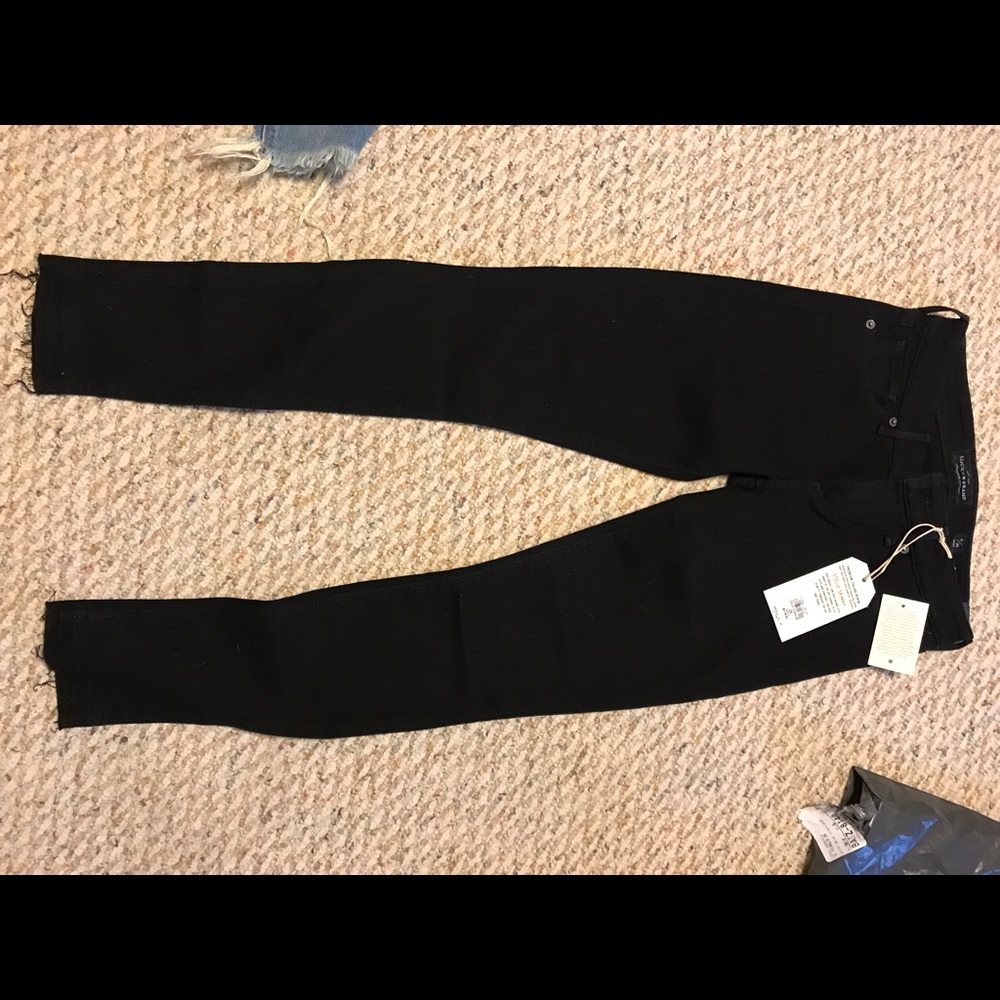 NWT Lucky Brand Black Skinny Jeans sz 25 & size 26